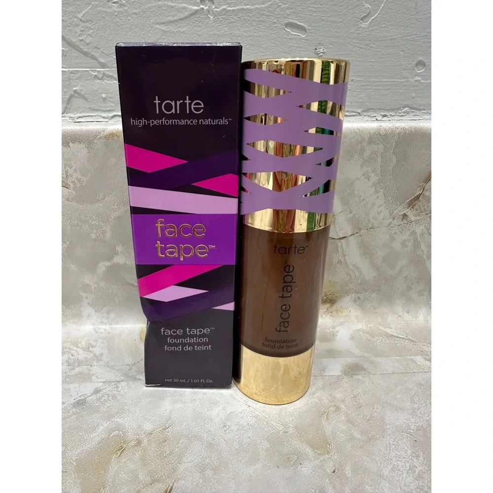 Tarte Face Tape Foundation 60G Mahogany‎ Golden Full Coverage Flawless